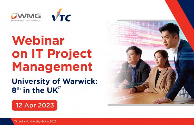 网上讲座 [个案分析: IT项目趋势和有效管理]  英国华威大学项目管理硕士课程*